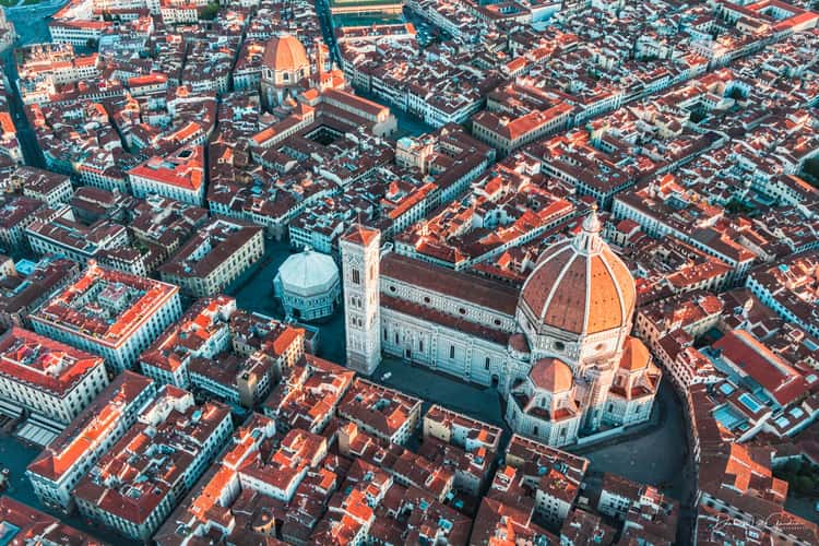 Florence from the balloon