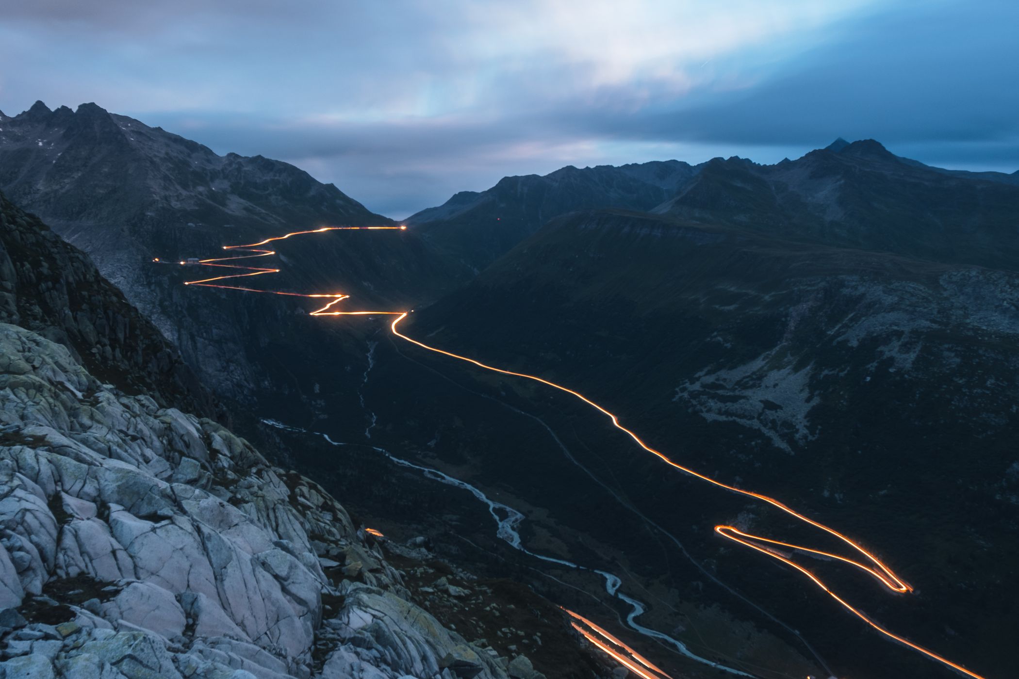 Furka Pass view, Switzerland