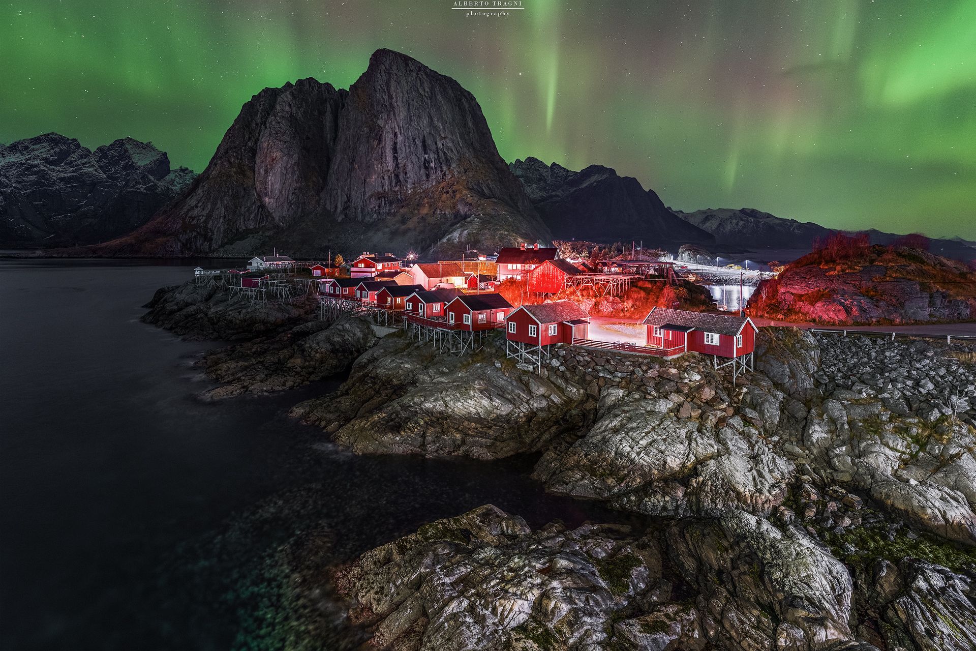 Hamnøy, classic view, Lofoten, Norway