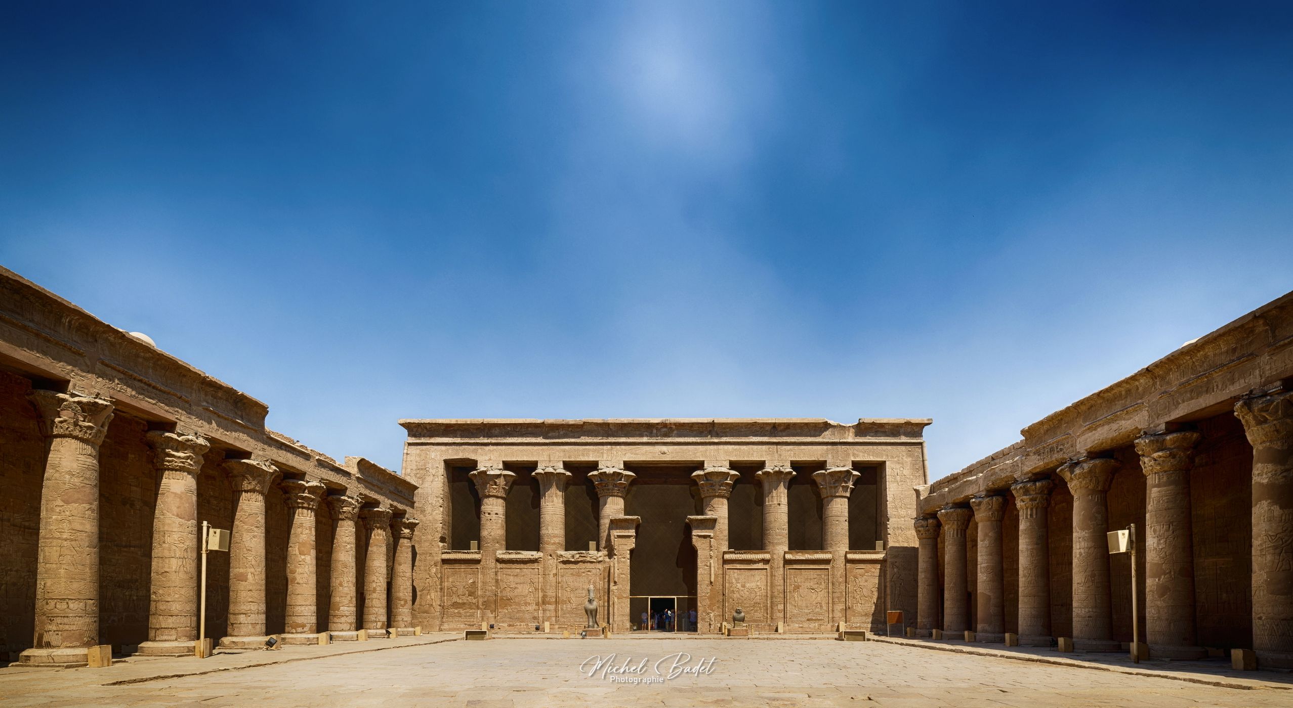Horus temple at Edfu, Egypt