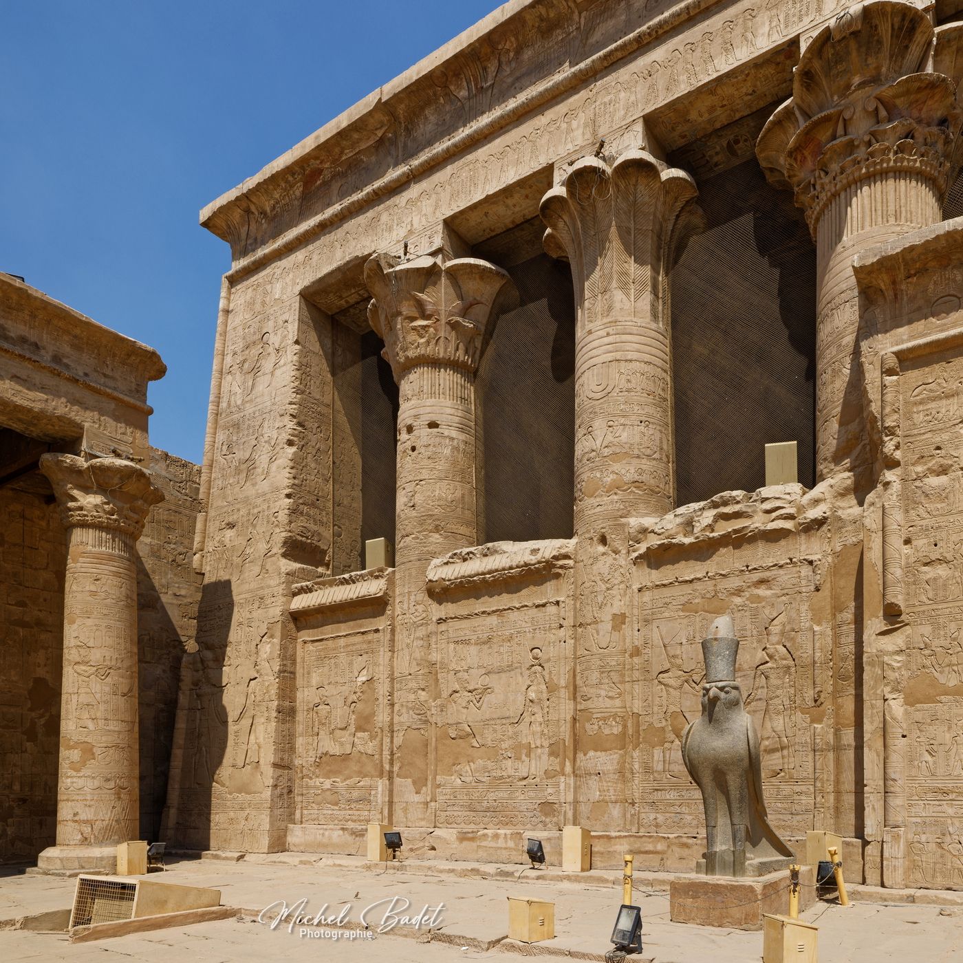Horus temple at Edfu, Egypt