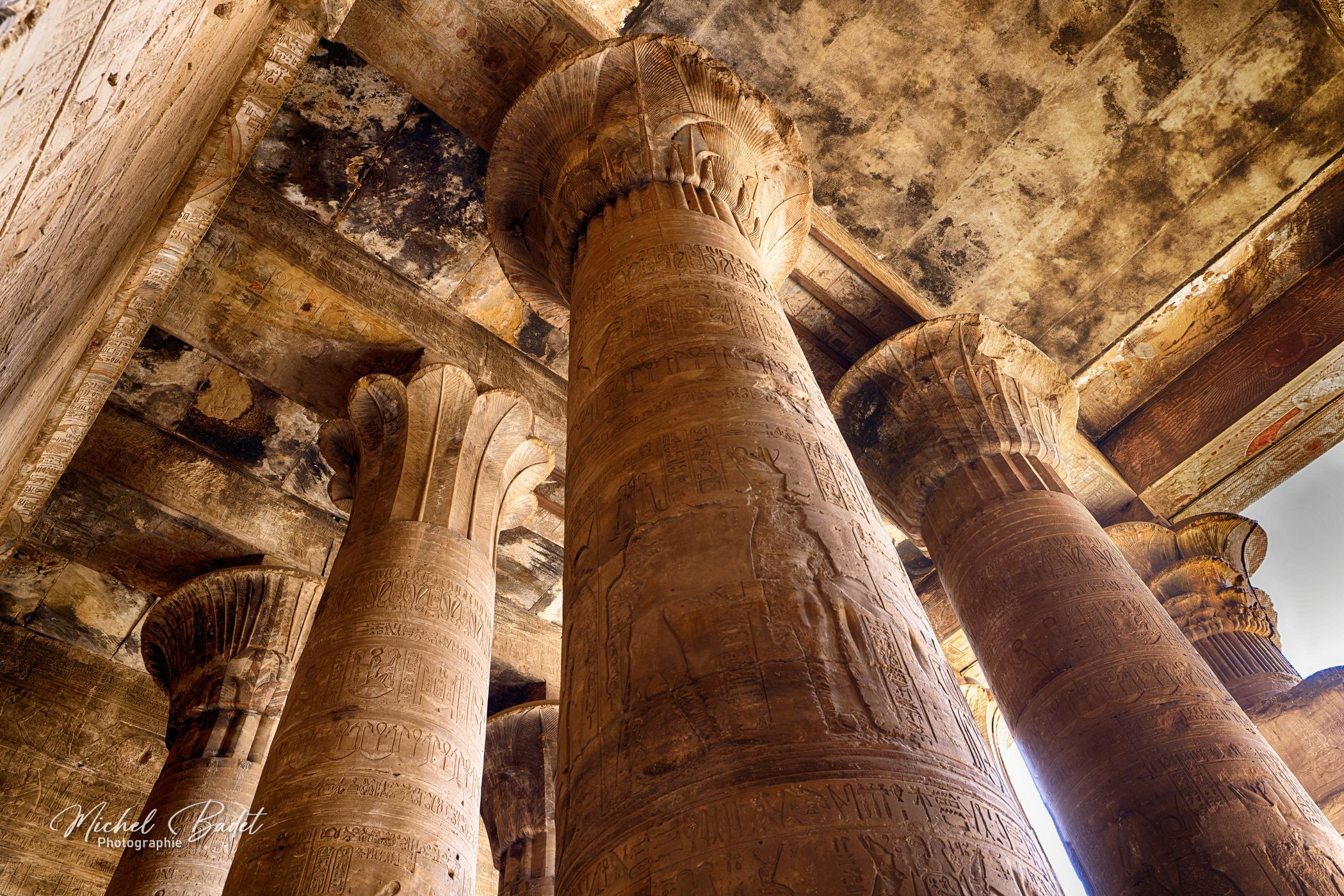 Horus temple at Edfu, Egypt