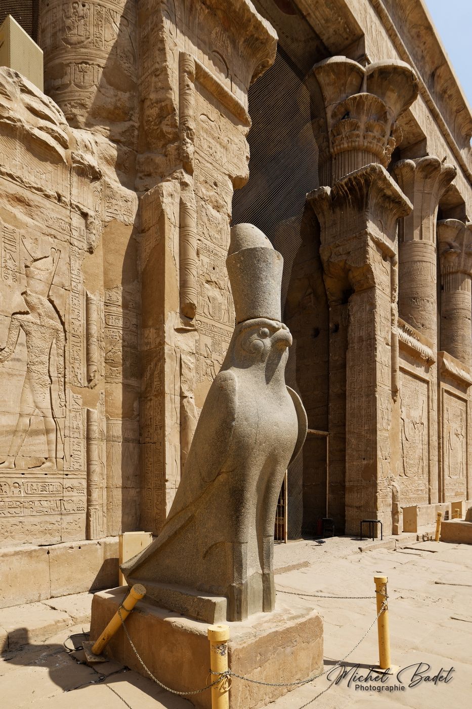 Horus temple at Edfu, Egypt