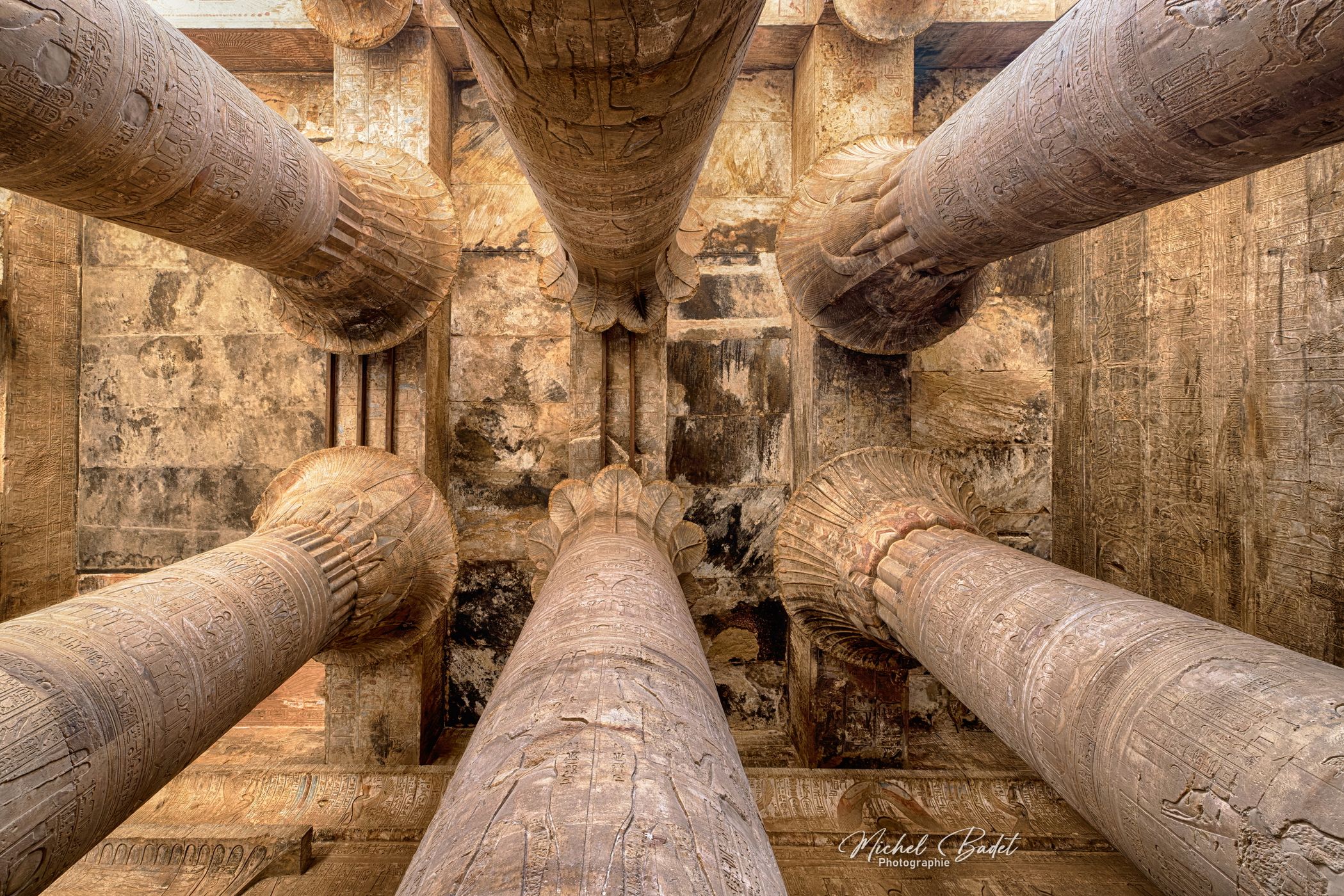 Horus temple at Edfu, Egypt