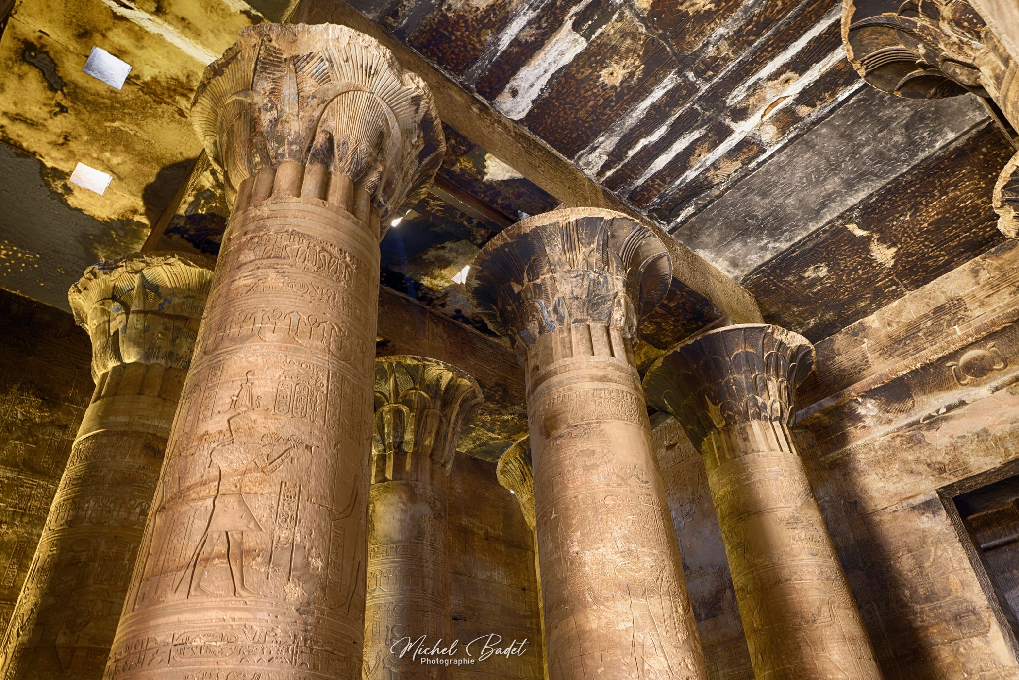 Horus temple at Edfu, Egypt