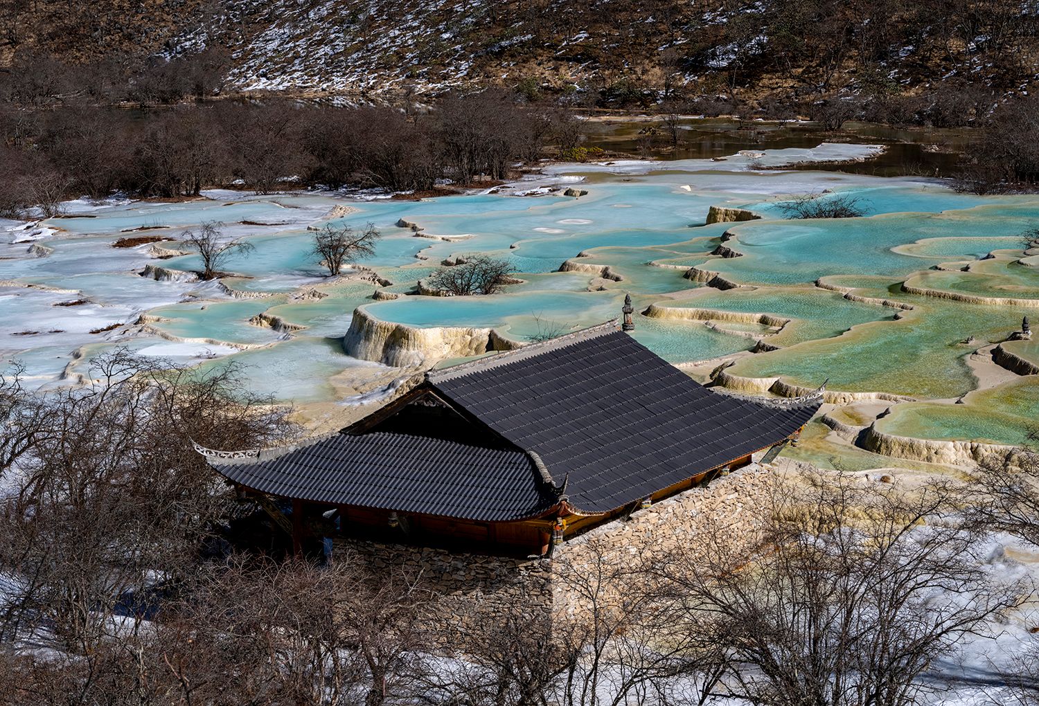 Huanglong National Park, China