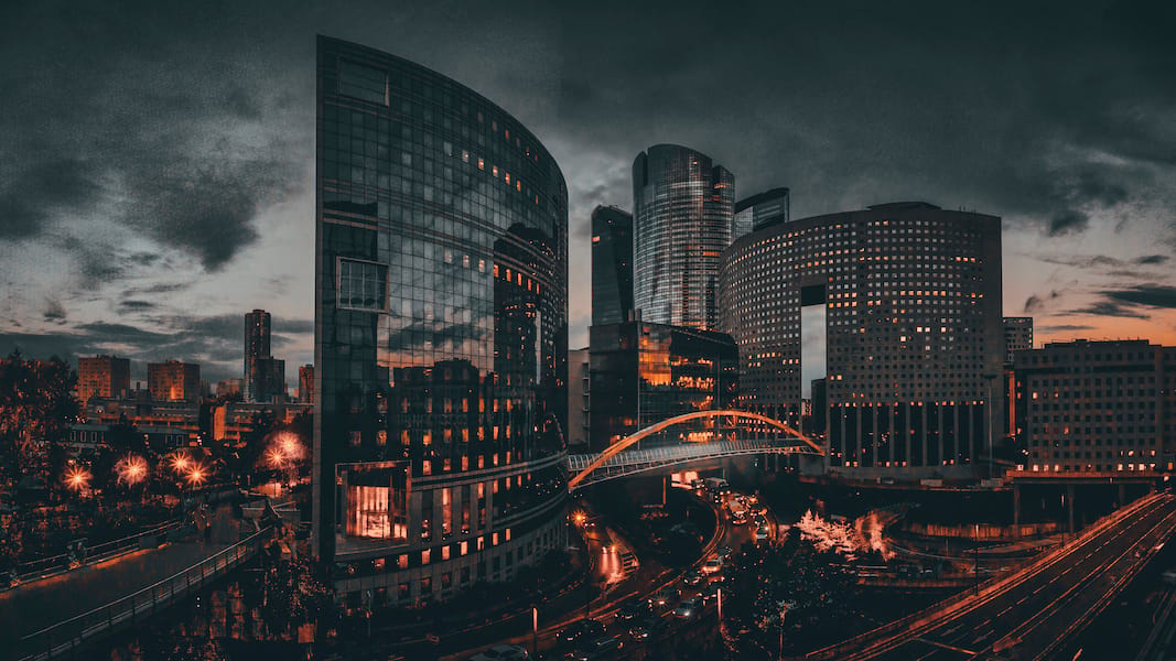 La Défense, place du couchant, Paris, France