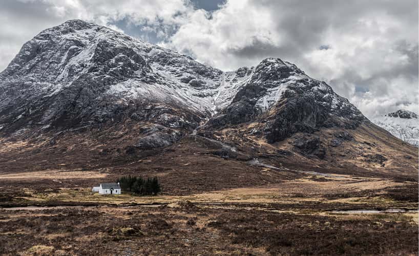 Wee White House, Glencoe (Lagangarbh Hut)