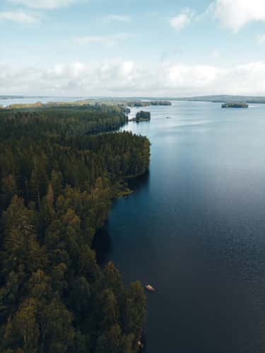 Lake in Sweden
