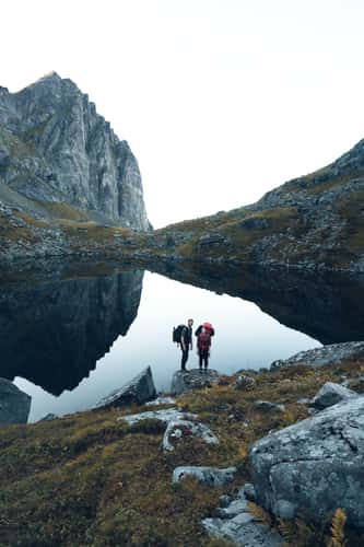 Lake Kvalvika