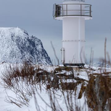 Lighthouse in Nordmela, Norway