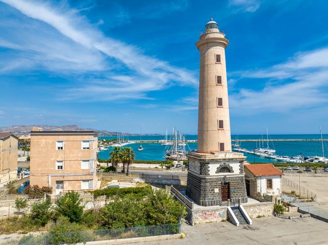 Lighthouse,  San Giacomo, Sicily