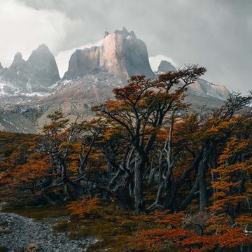 Mirador Valle del Frances, Torres del Paine, Chile