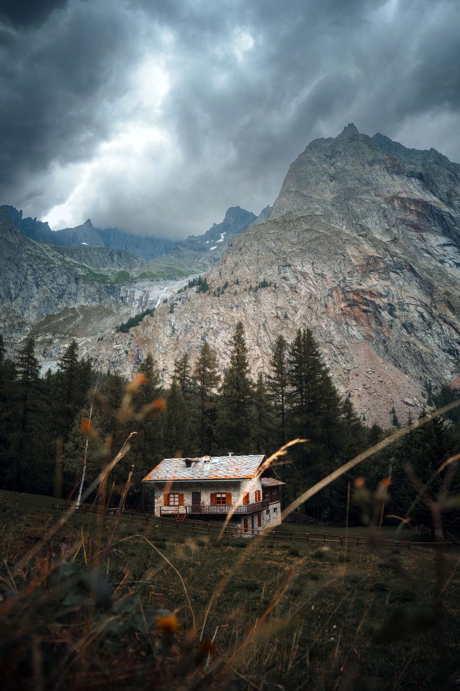 Monte Bianco Hut, Italy