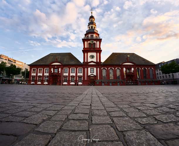 Old Town Hall and St. Sebastian Church
