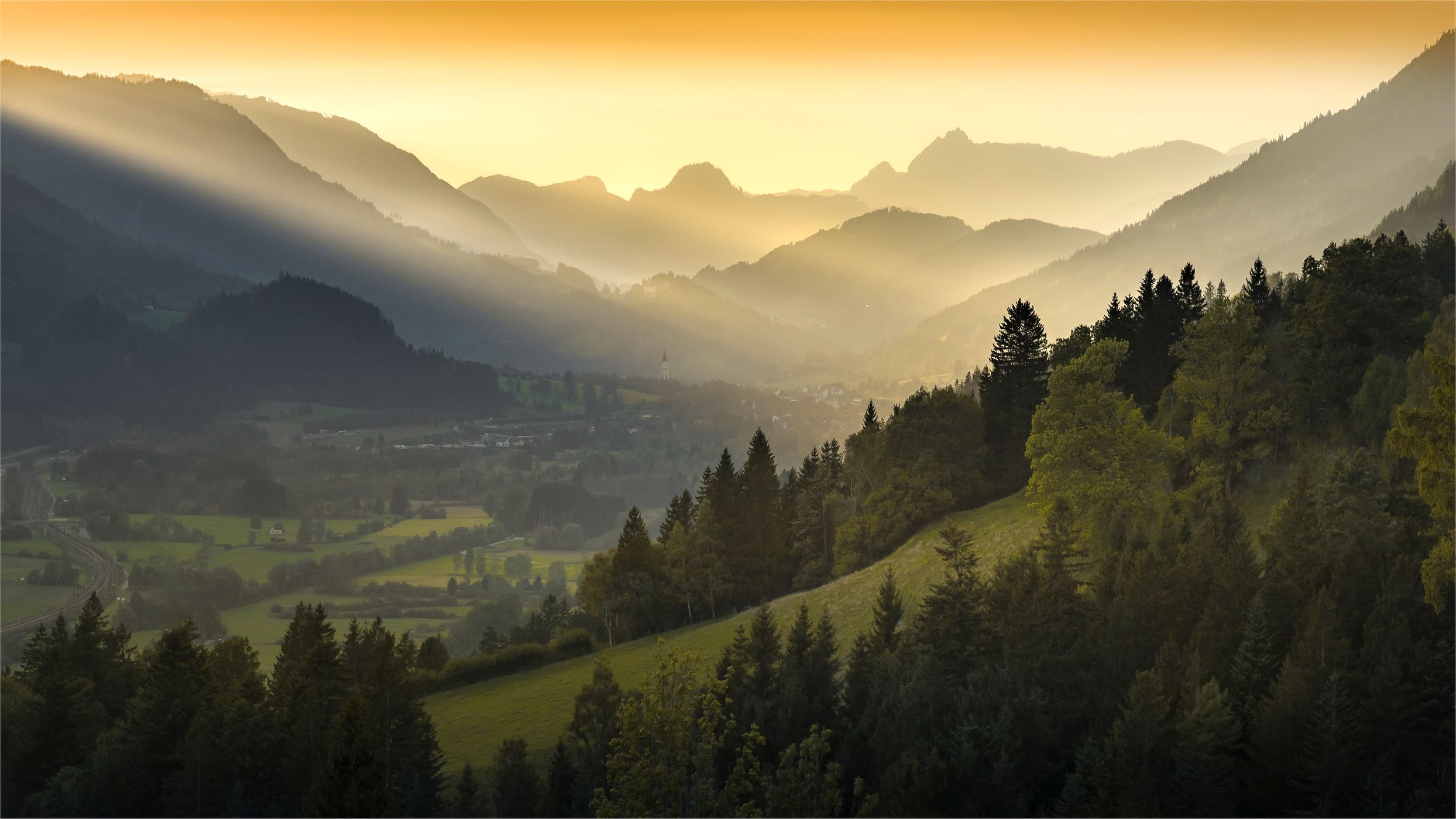 Palten River Valley, Austria