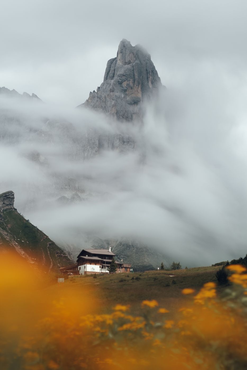 Passo Rolle Hut, Italy