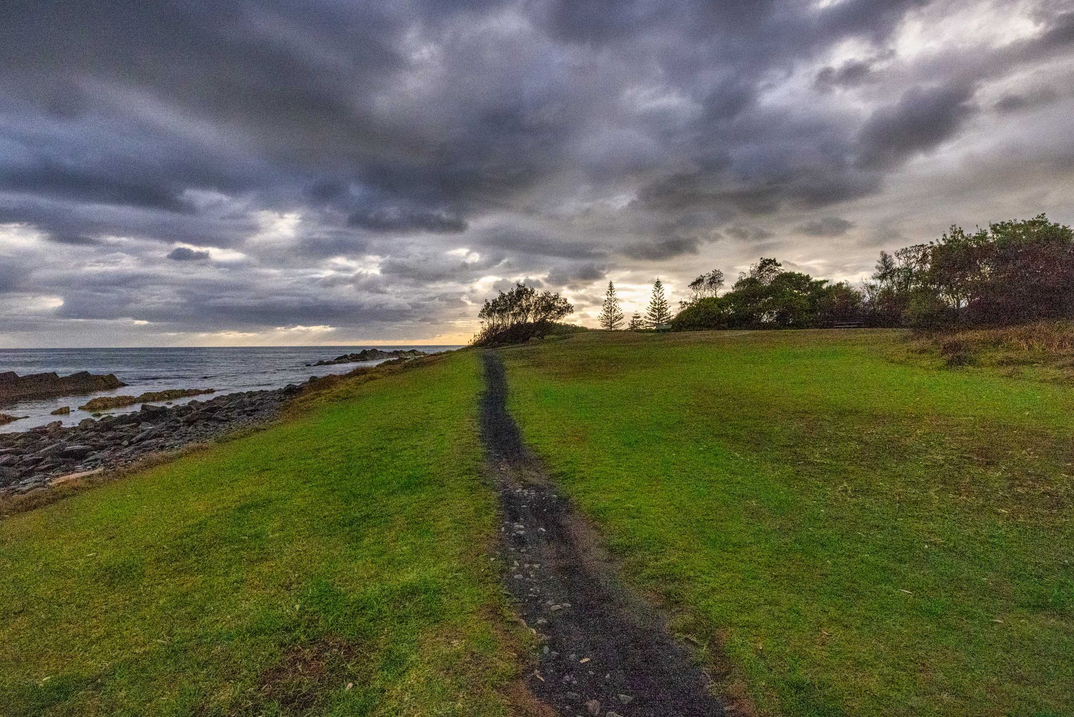 Path to Pebbly Beach, Forster, North Coast, NSW, Australia