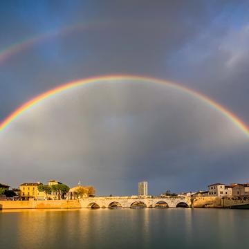 Rainbow Bridge Rimini, Italy
