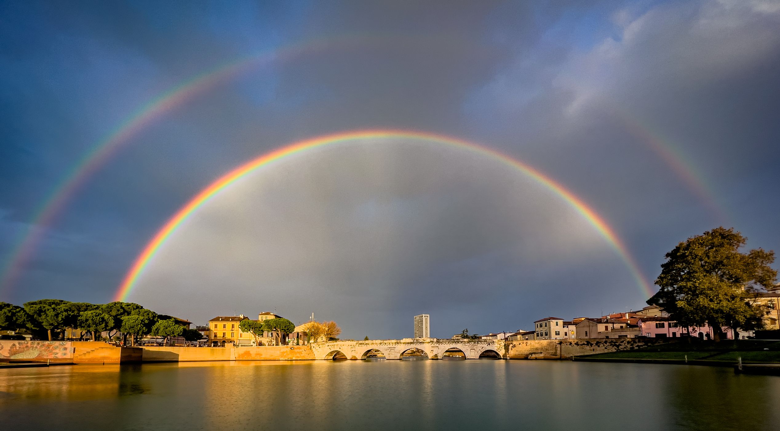 Rainbow Bridge Rimini, Italy