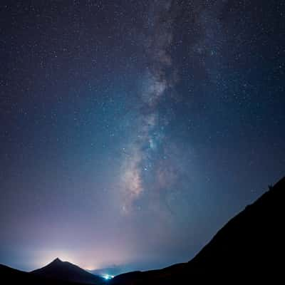 Road to Mirador astronómico de Sicasumbre, Spain