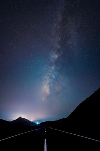 Road to Mirador astronómico de Sicasumbre