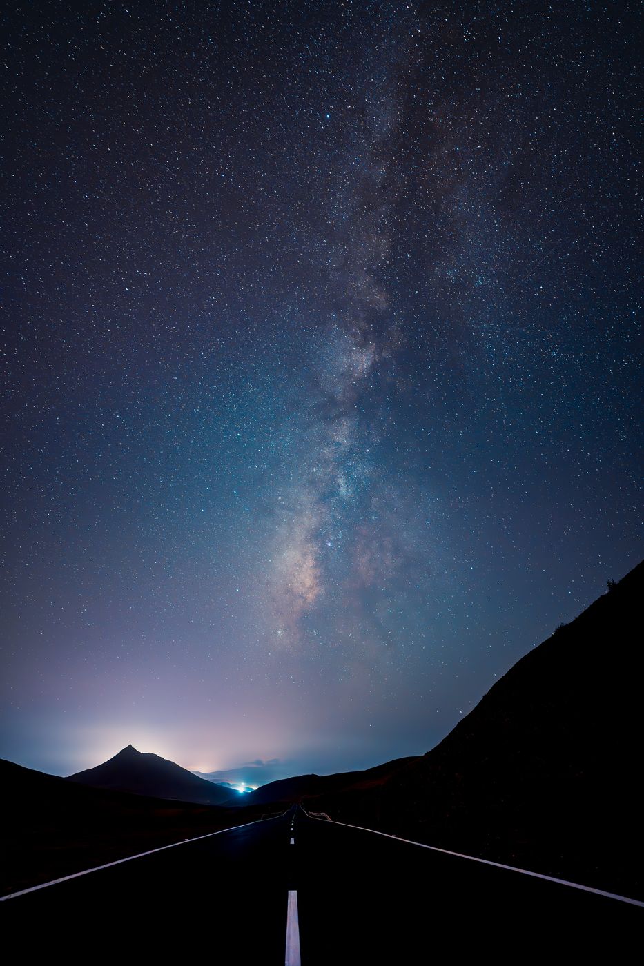 Road to Mirador astronómico de Sicasumbre, Spain