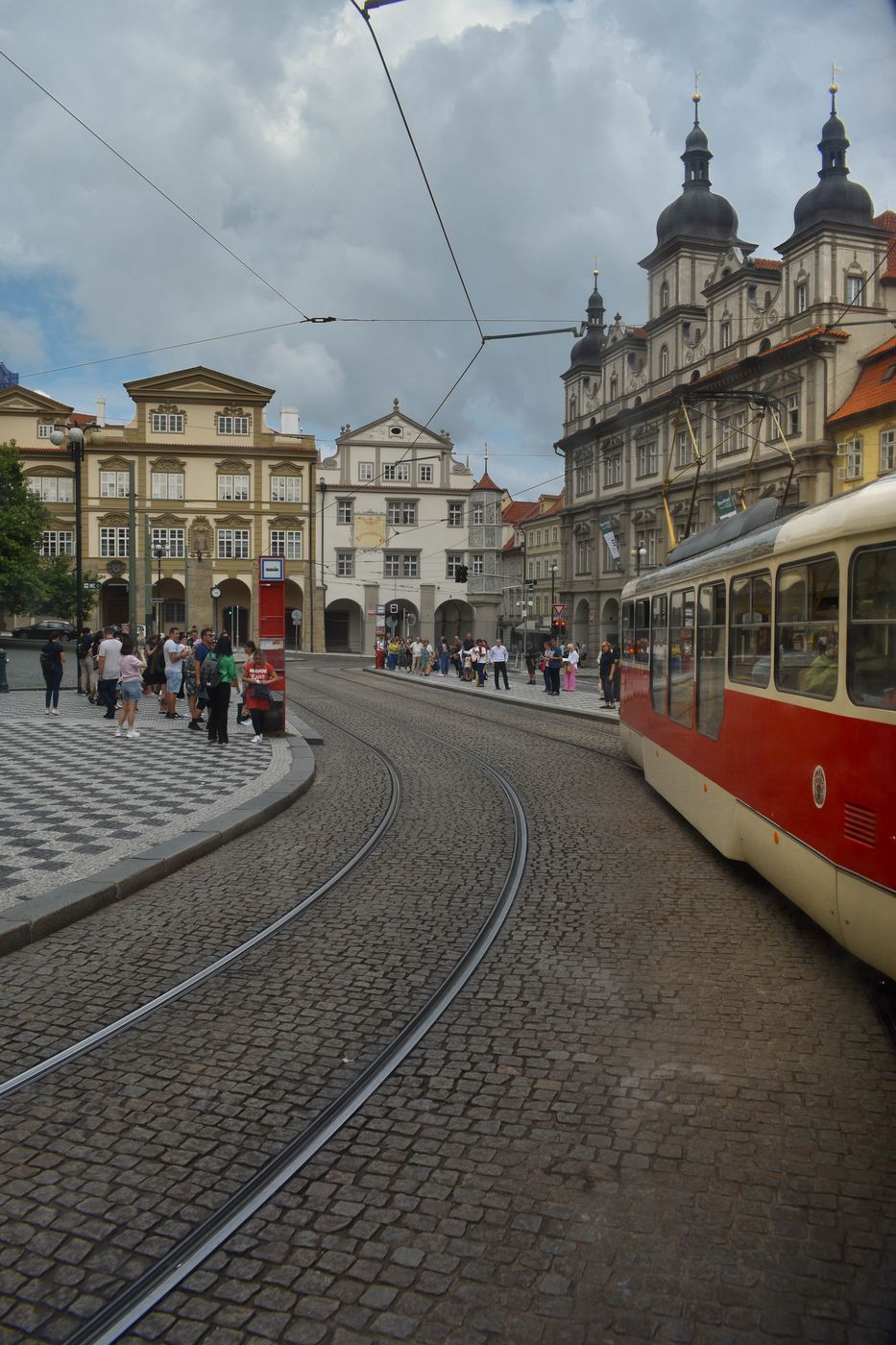 Runaway Tram, Prague, Czech Republic