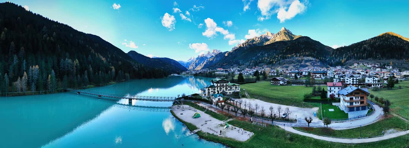 Santa Caterina Lake in Auronzo di Cadore