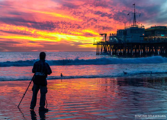Santa Monica Pier, Los Angles, California