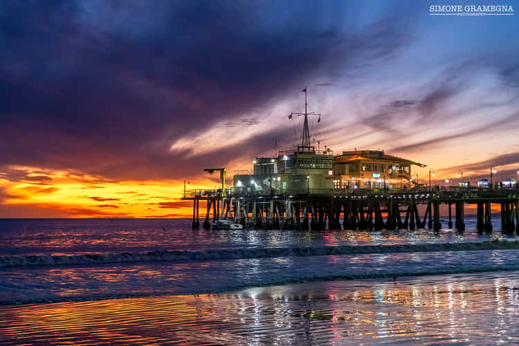 Santa Monica Pier, Los Angles, California