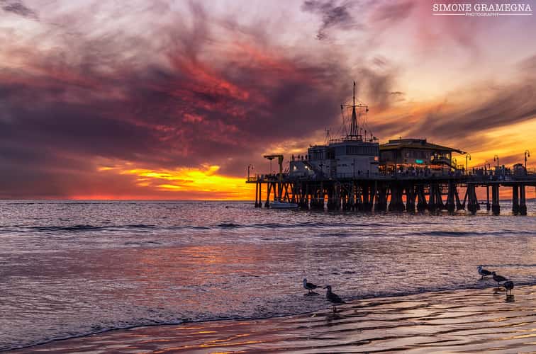 Santa Monica Pier, Los Angles, California