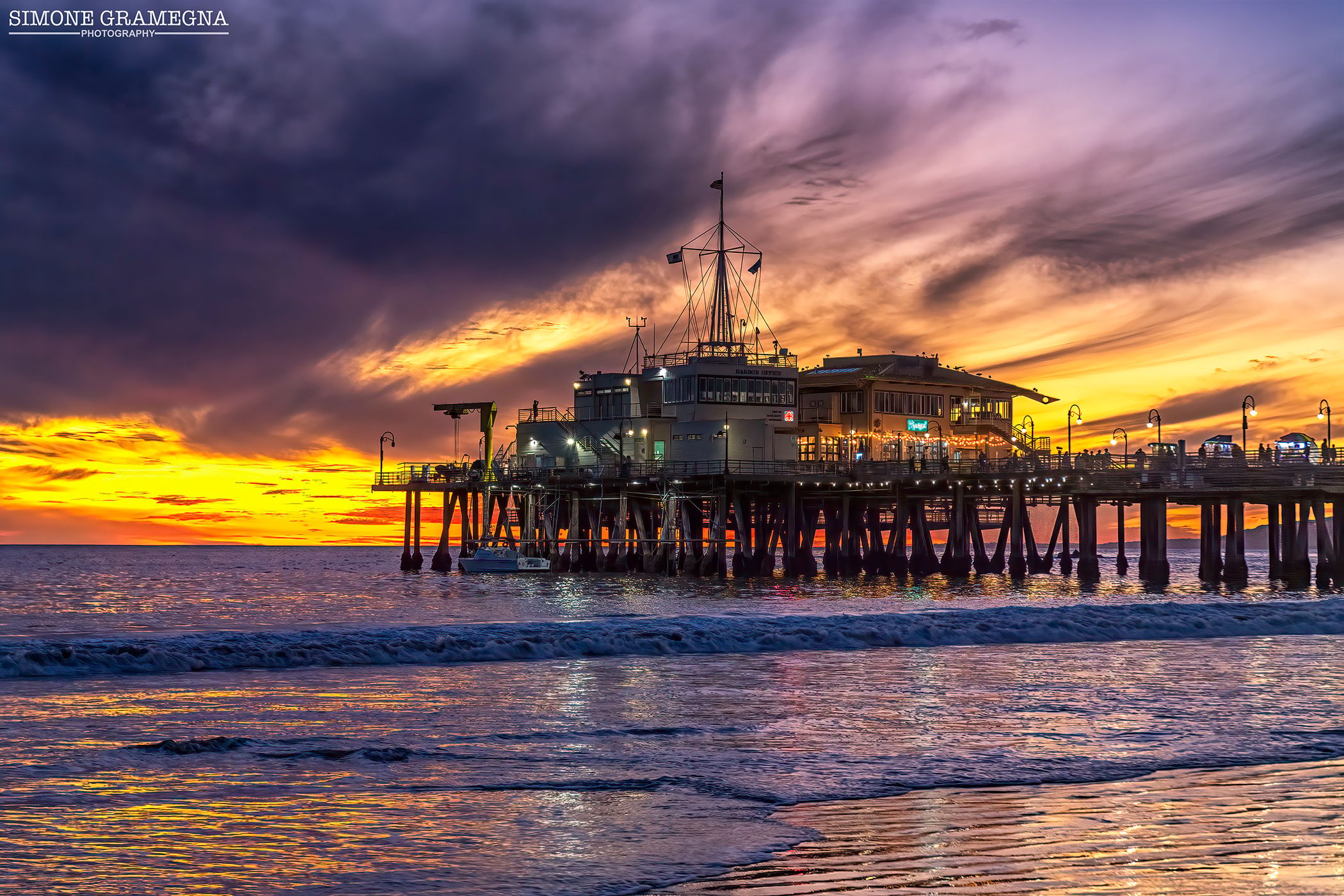 Santa Monica Pier, Los Angles, California, USA