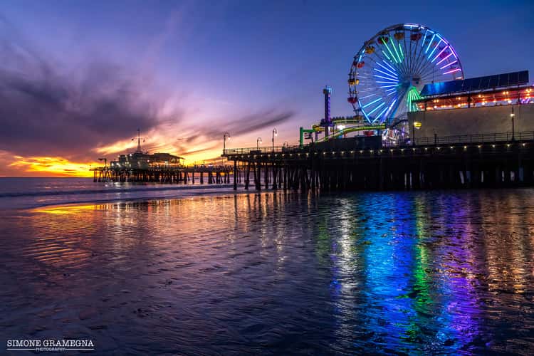 Santa Monica Pier, Los Angles, California