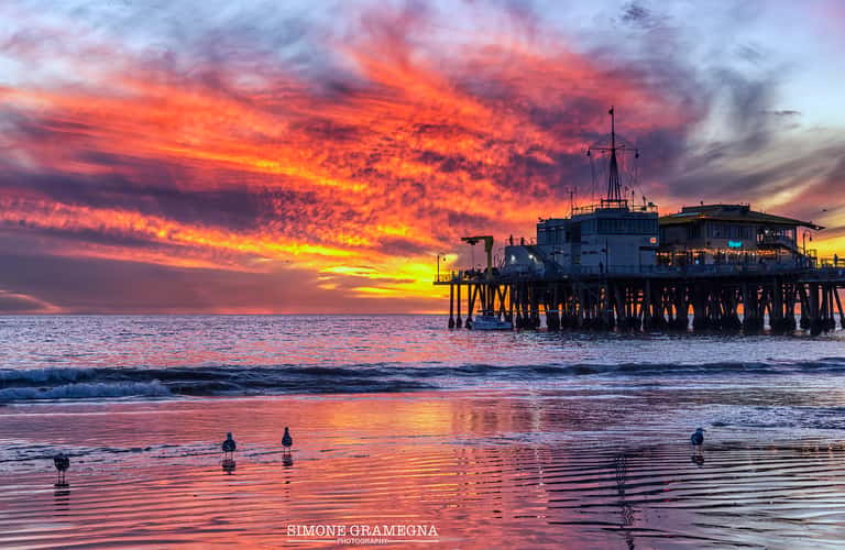 Santa Monica Pier, Los Angles, California