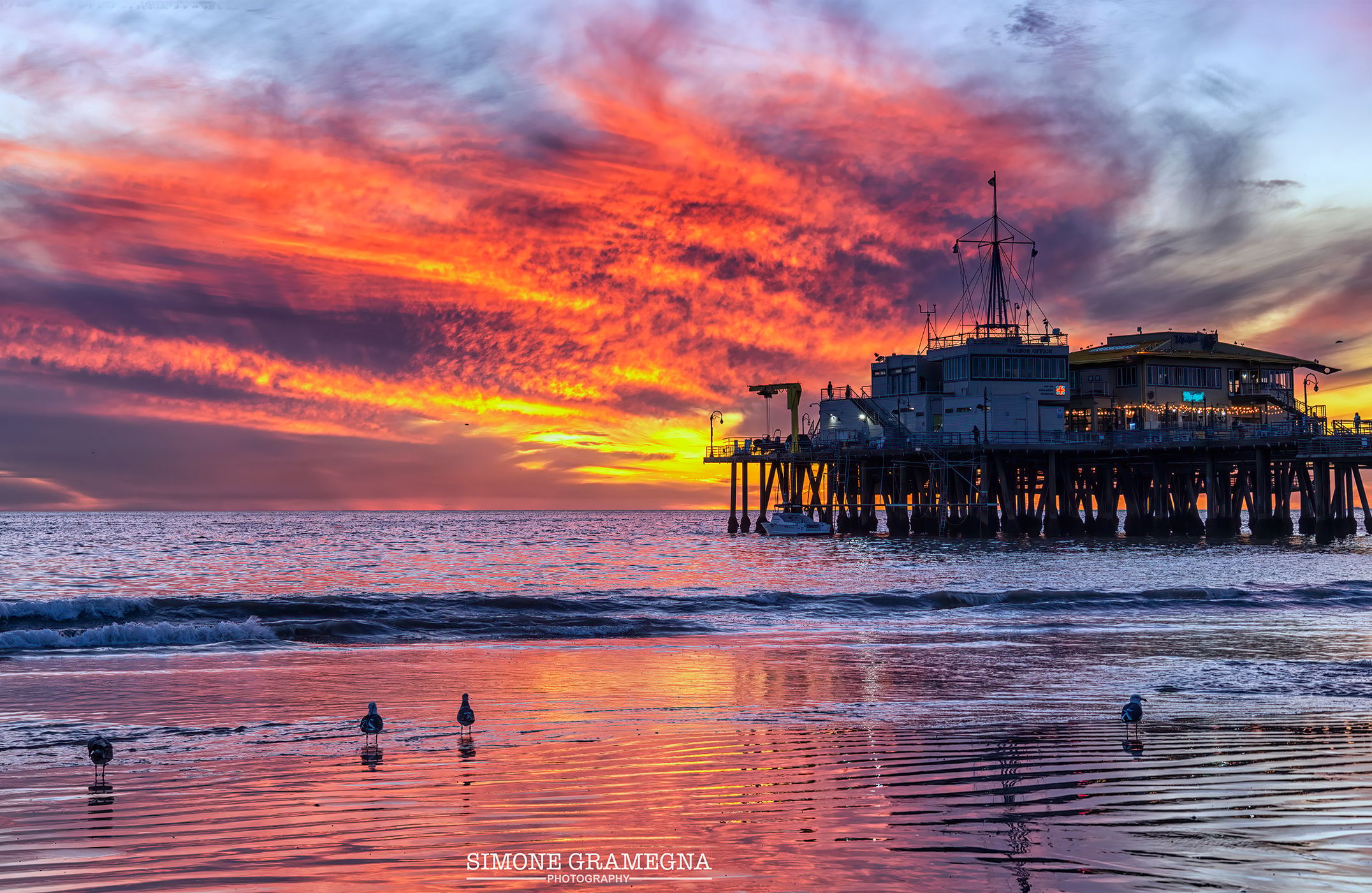 Santa Monica Pier, Los Angles, California, USA