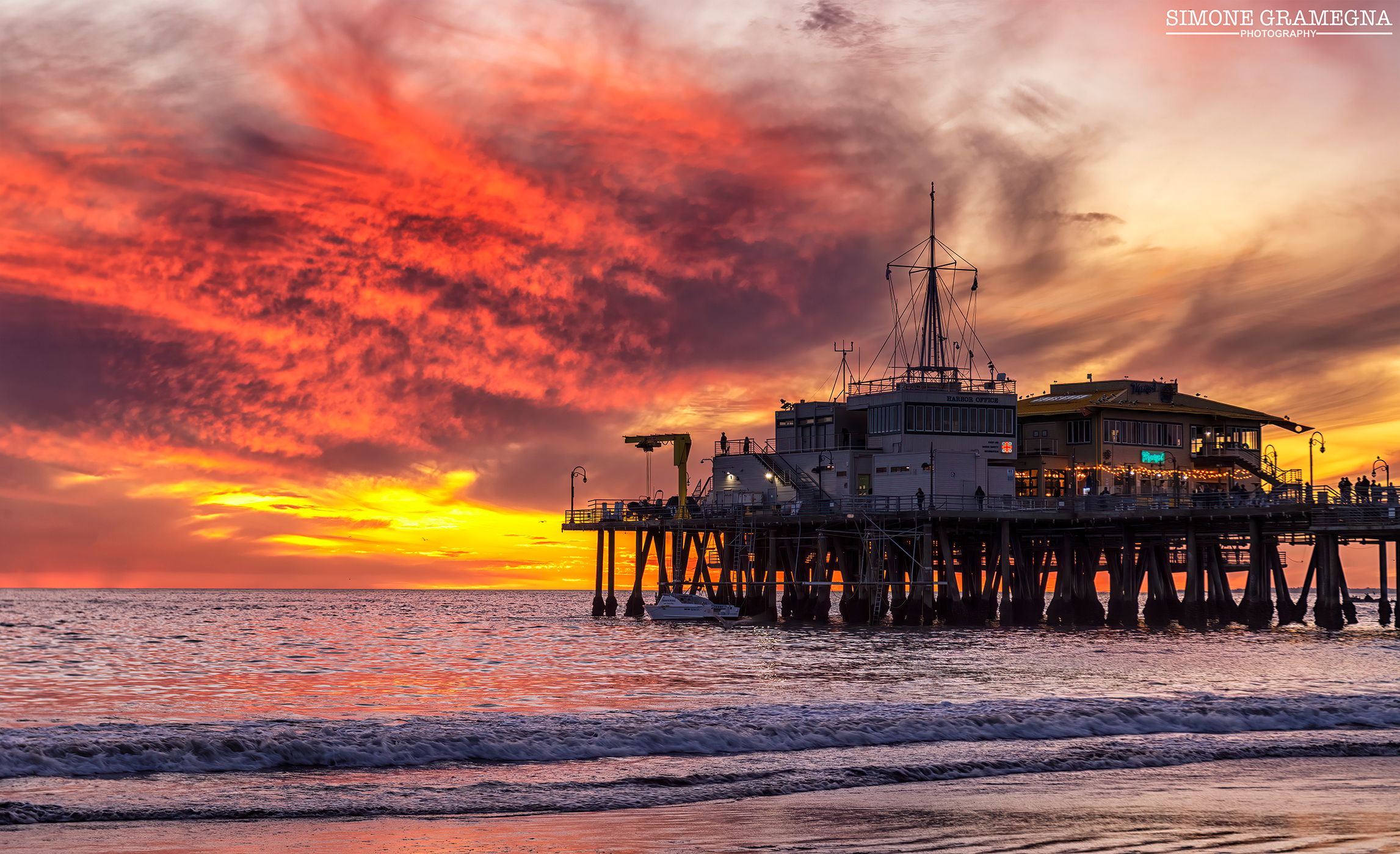 Santa Monica Pier, Los Angles, California, USA
