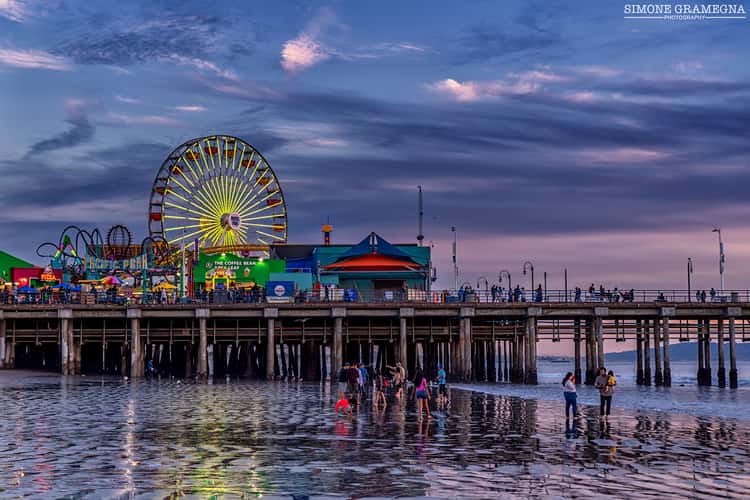Santa Monica Pier, Los Angles, California