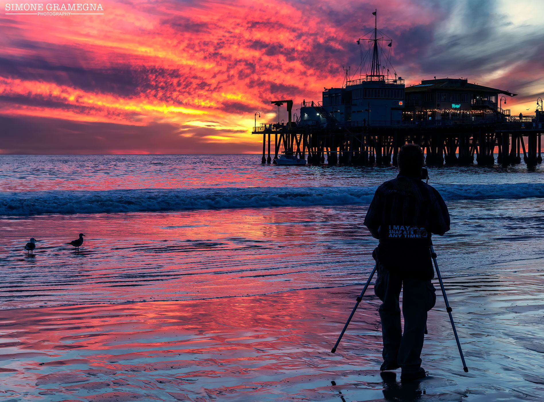 Santa Monica Pier, Los Angles, California, USA