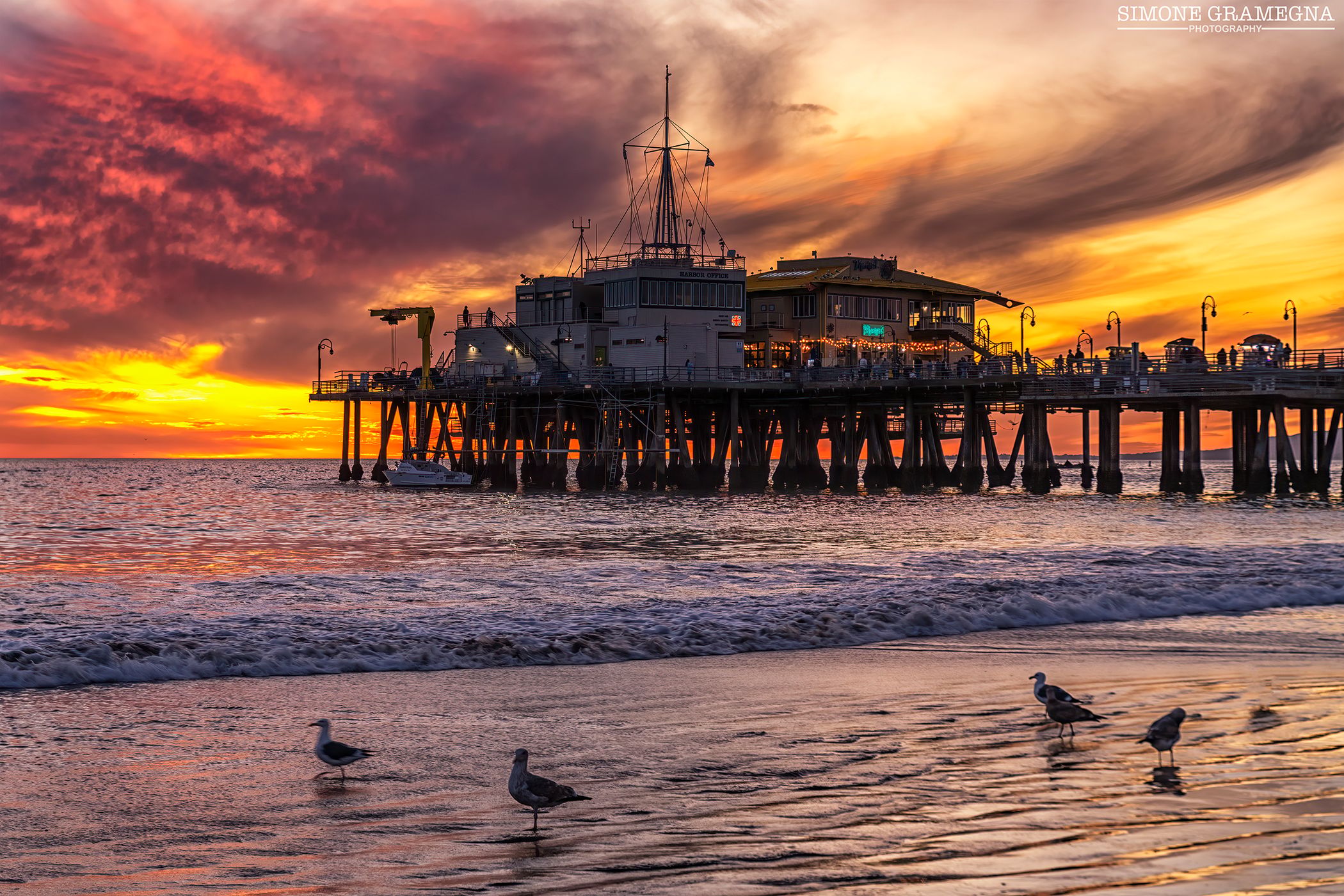 Santa Monica Pier, Los Angles, California, USA