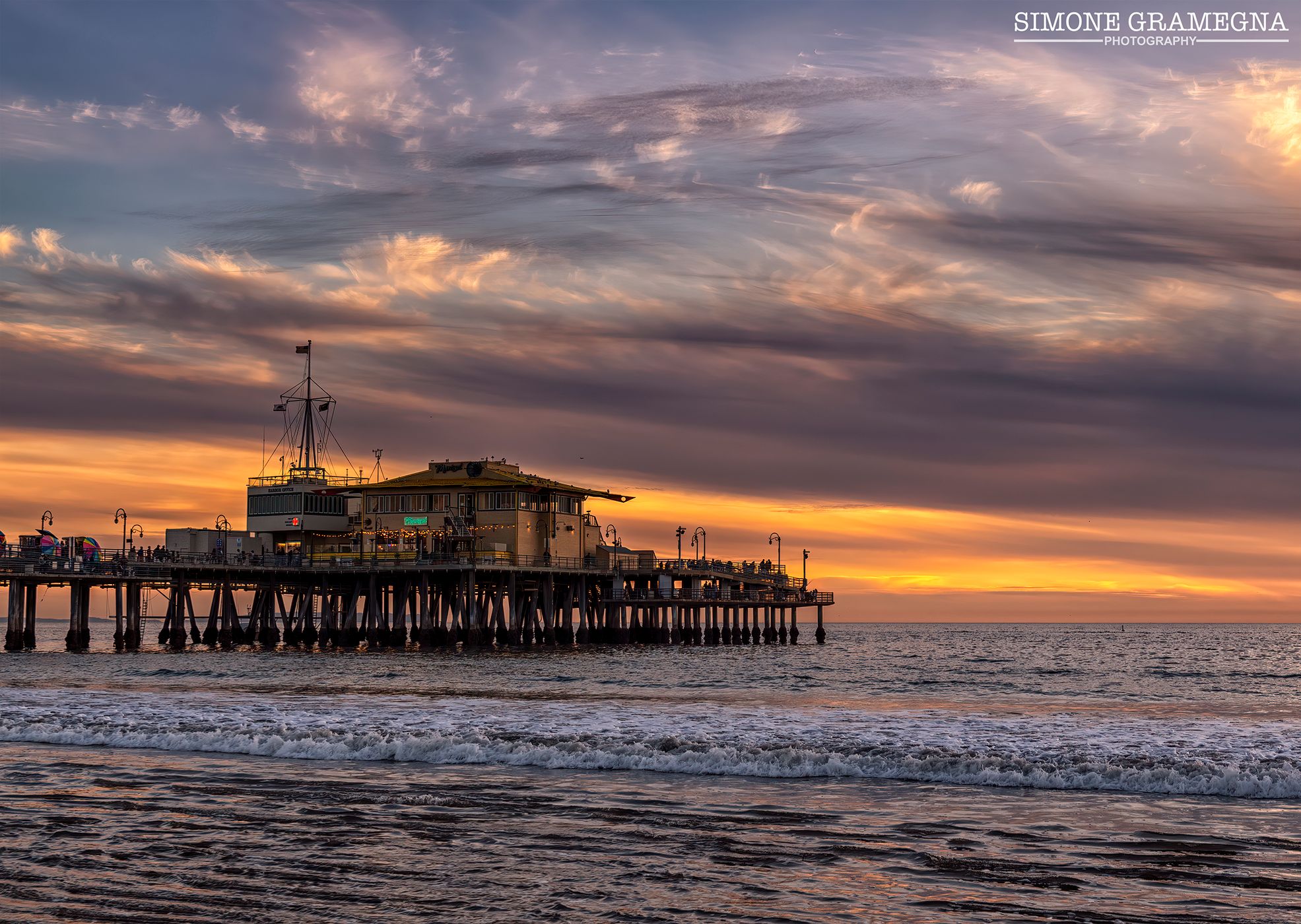 Santa Monica Pier, Los Angles, California, USA