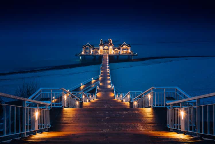 Sellin Pier View from above