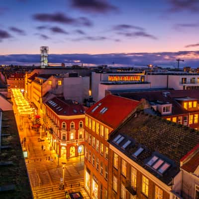 Strøget in Aarhus, Denmark, Denmark
