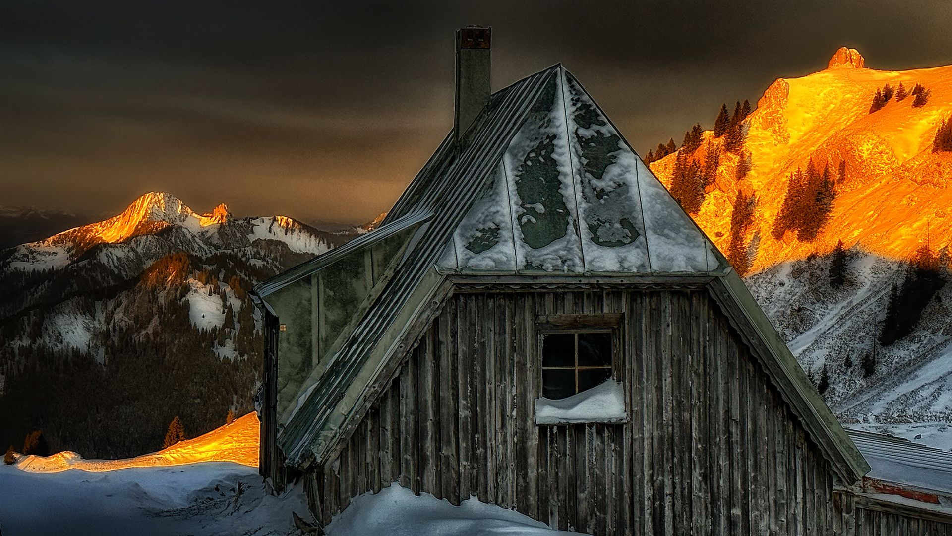 sunrise at Rotwandhaus, Germany