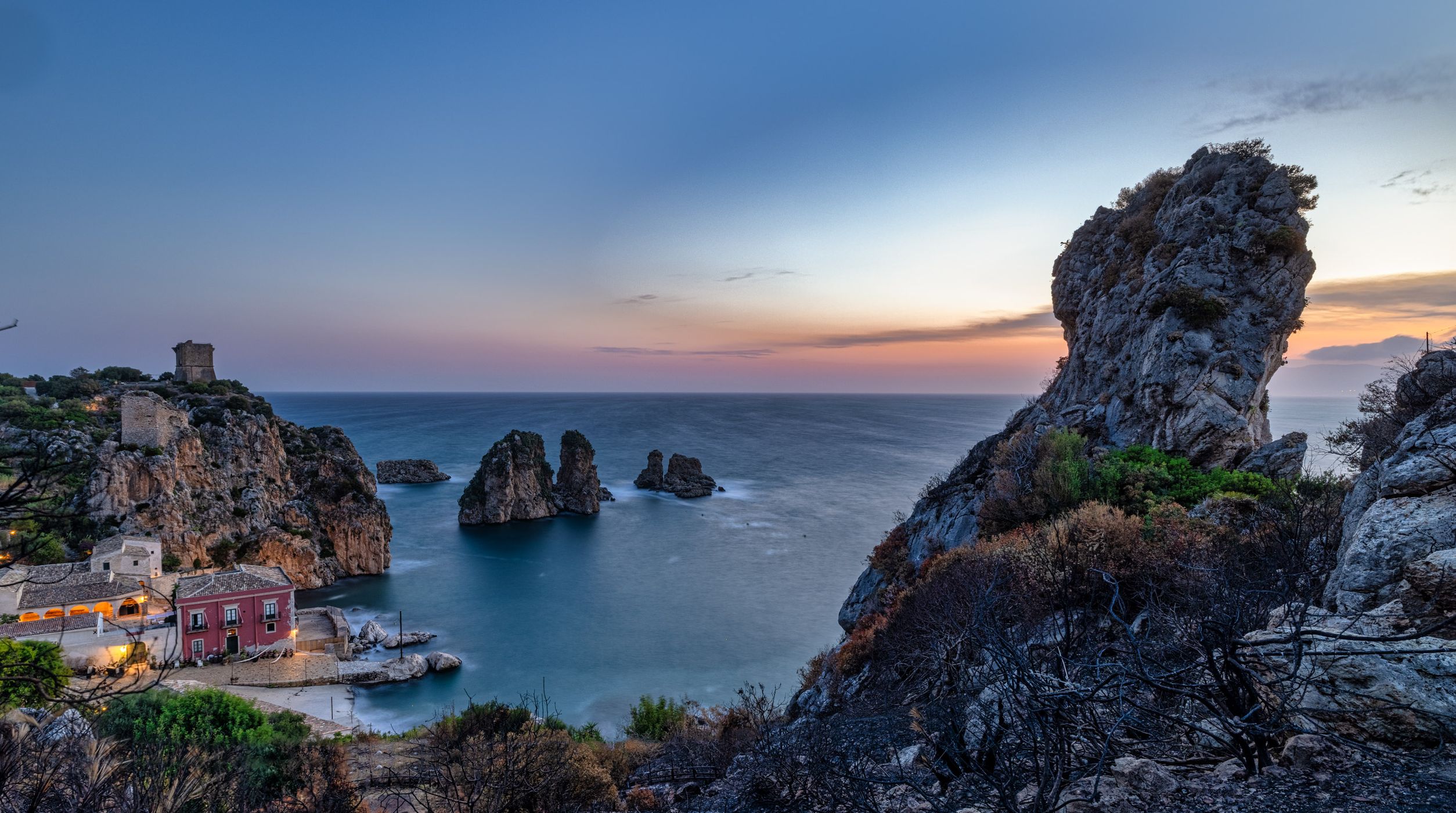 Sunrise Scopello, Sciliy, Italy