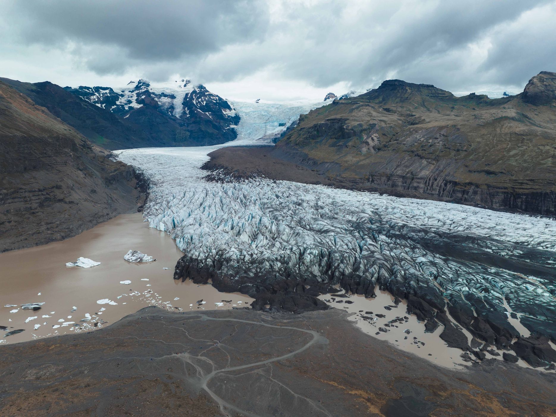 Svinafelljökull Glacier, Iceland