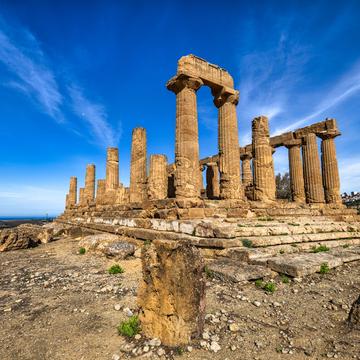Temple of Olympian Zeus, Valley of the Temples, Agrigento, Italy
