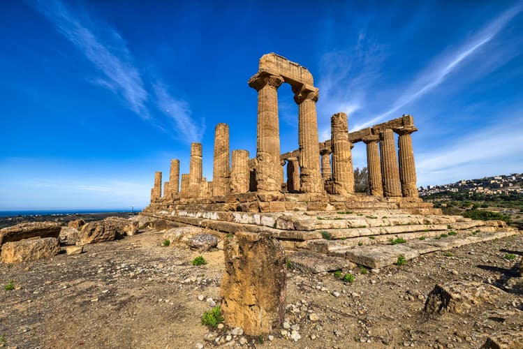 Temple of Olympian Zeus, Valley of the Temples, Agrigento
