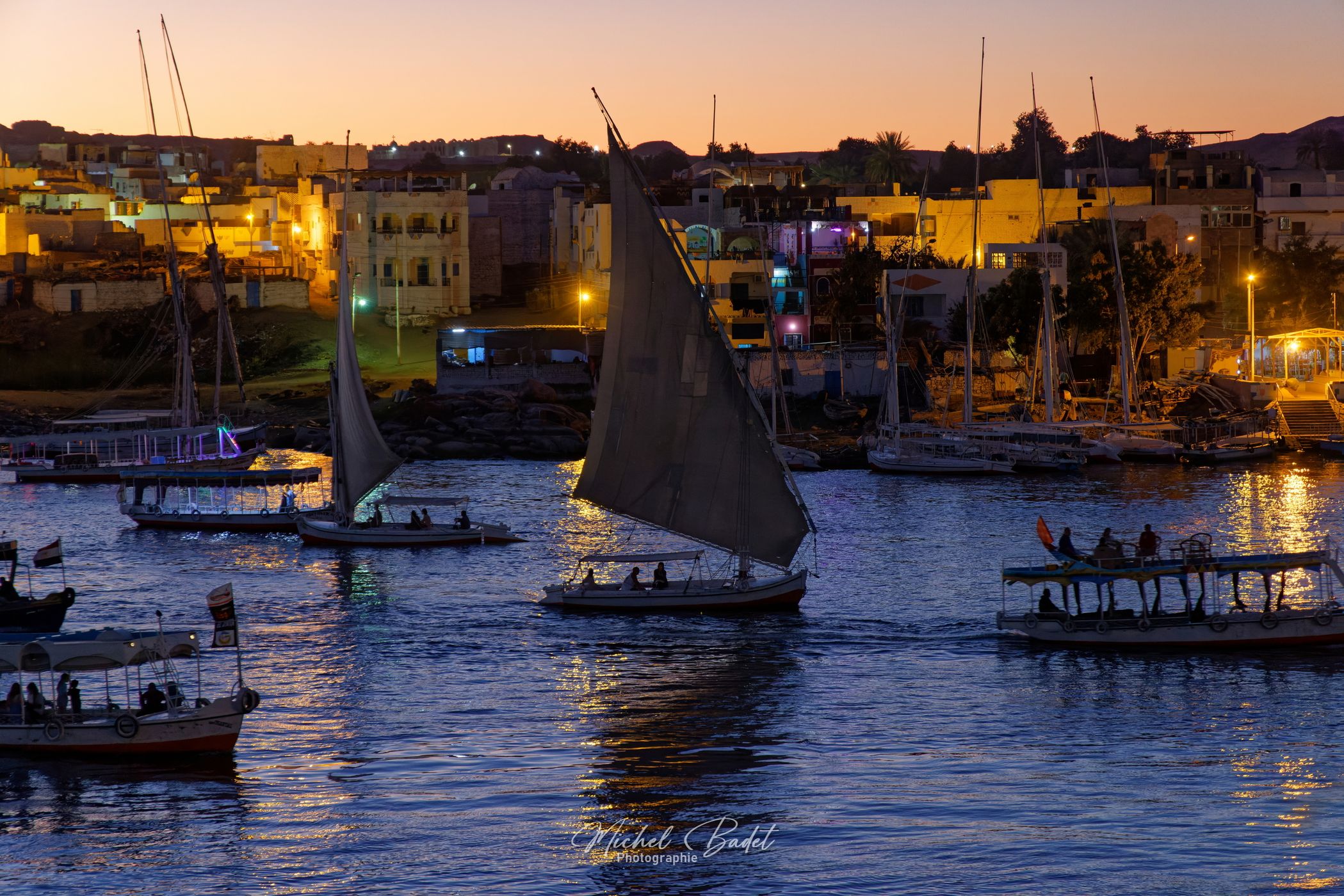The Nile at Aswan, Egypt