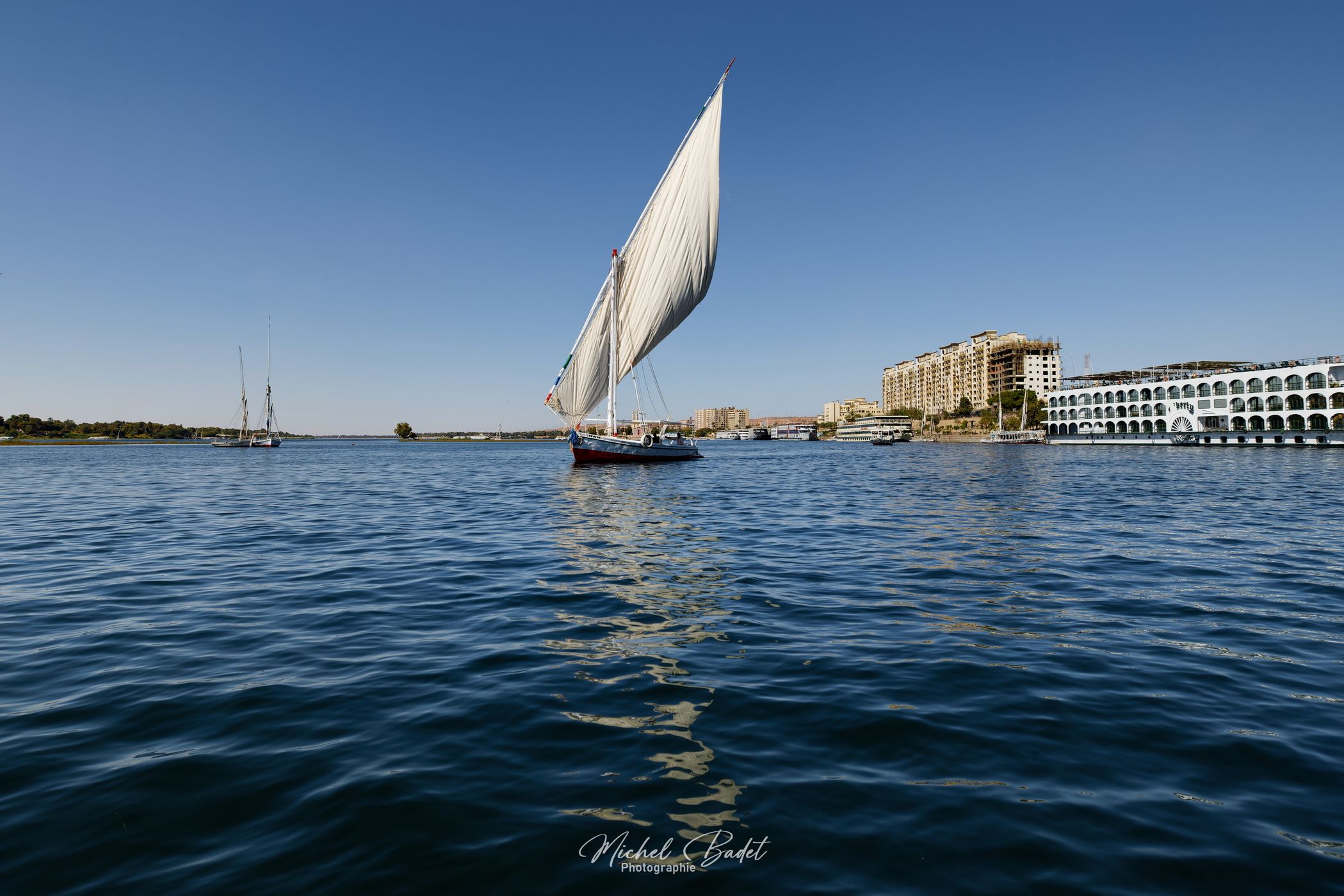 The Nile at Aswan, Egypt